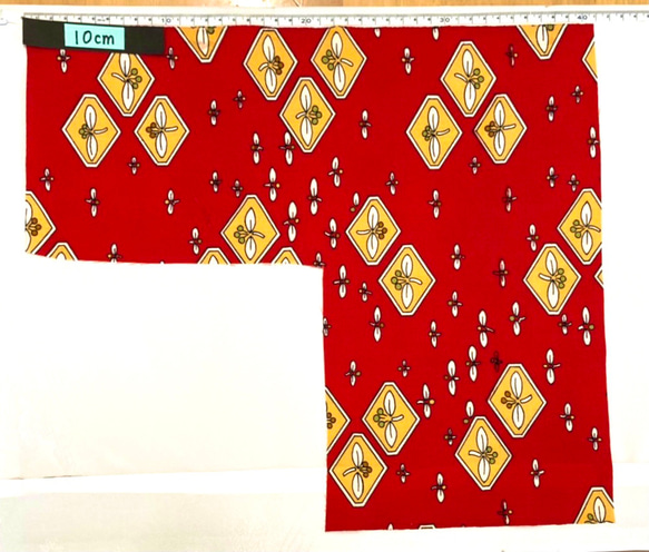赤ピンク系④着物ハギレ15枚セット♦︎栞キット 15×30以上　古布　つまみ細工 9枚目の画像