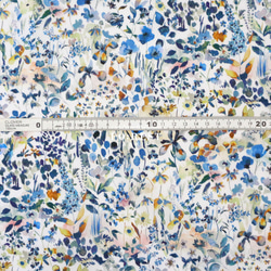 Felda Blue - Liberty of London Cotton Tana Lawn Fabric（50cm） 第2張的照片
