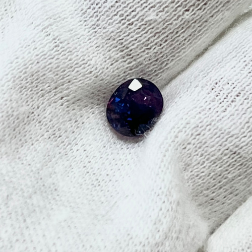 非加熱 バイカラーサファイア ルース 約1.5ct 天然石 MOMO
