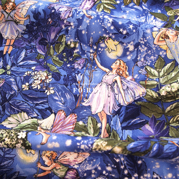 Fairy Nighte Fairies - cotton - USA fabric（50cm） 第1張的照片
