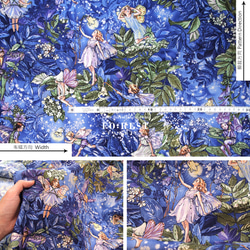 Fairy Nighte Fairies - cotton - USA fabric（50cm） 第2張的照片