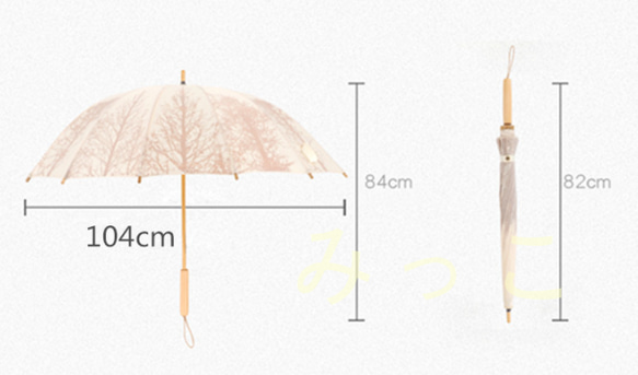 雨傘 傘 晴雨兼用傘 折り畳み傘 頑丈な16本骨 風に強い 折れにくい さびにくい 7枚目の画像