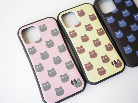 【iPhone14シリーズ対応】ねこ猫nekoサングリップケース 2枚目の画像