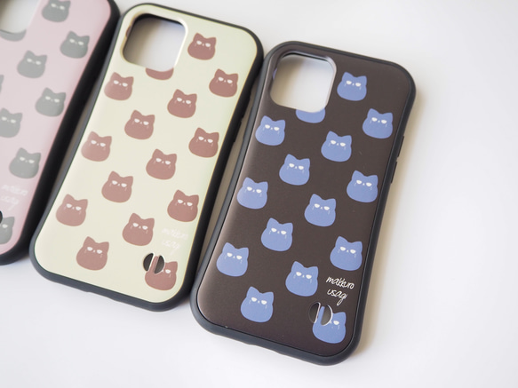 【iPhone14シリーズ対応】ねこ猫nekoサングリップケース 3枚目の画像