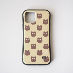 【iPhone14シリーズ対応】ねこ猫nekoサングリップケース 6枚目の画像