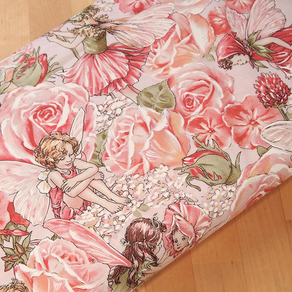 Sweet Garden Fairies  - cotton - USA fabric（50cm） 第3張的照片