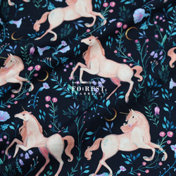 Unicorn Meadow - cotton - USA fabric（50cm） 第3張的照片