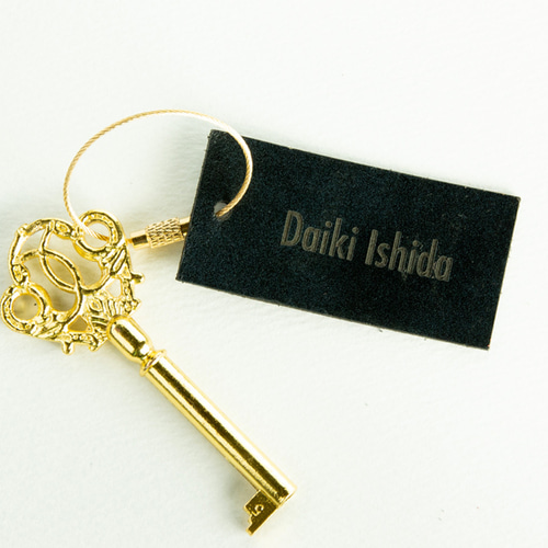 名入れ】レザーキーチャーム席札（タイプ5：シンプル） その他