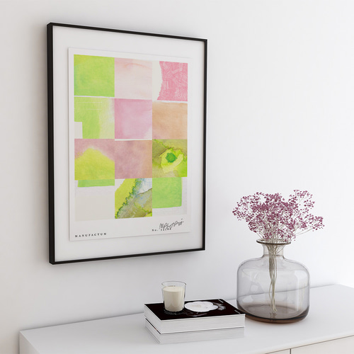 K.R. 風景画 抽象画 版画 直筆サイン入り アメリカの作家？ インテリア K.R. 風景画 抽象画 版画 直筆サイン入り アメリカの作家