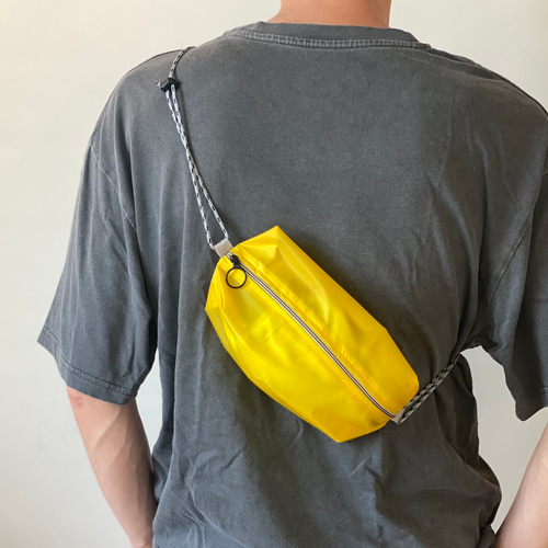 15color ミニボディバッグ・ウェストポーチ コーデュラナイロン ボディ