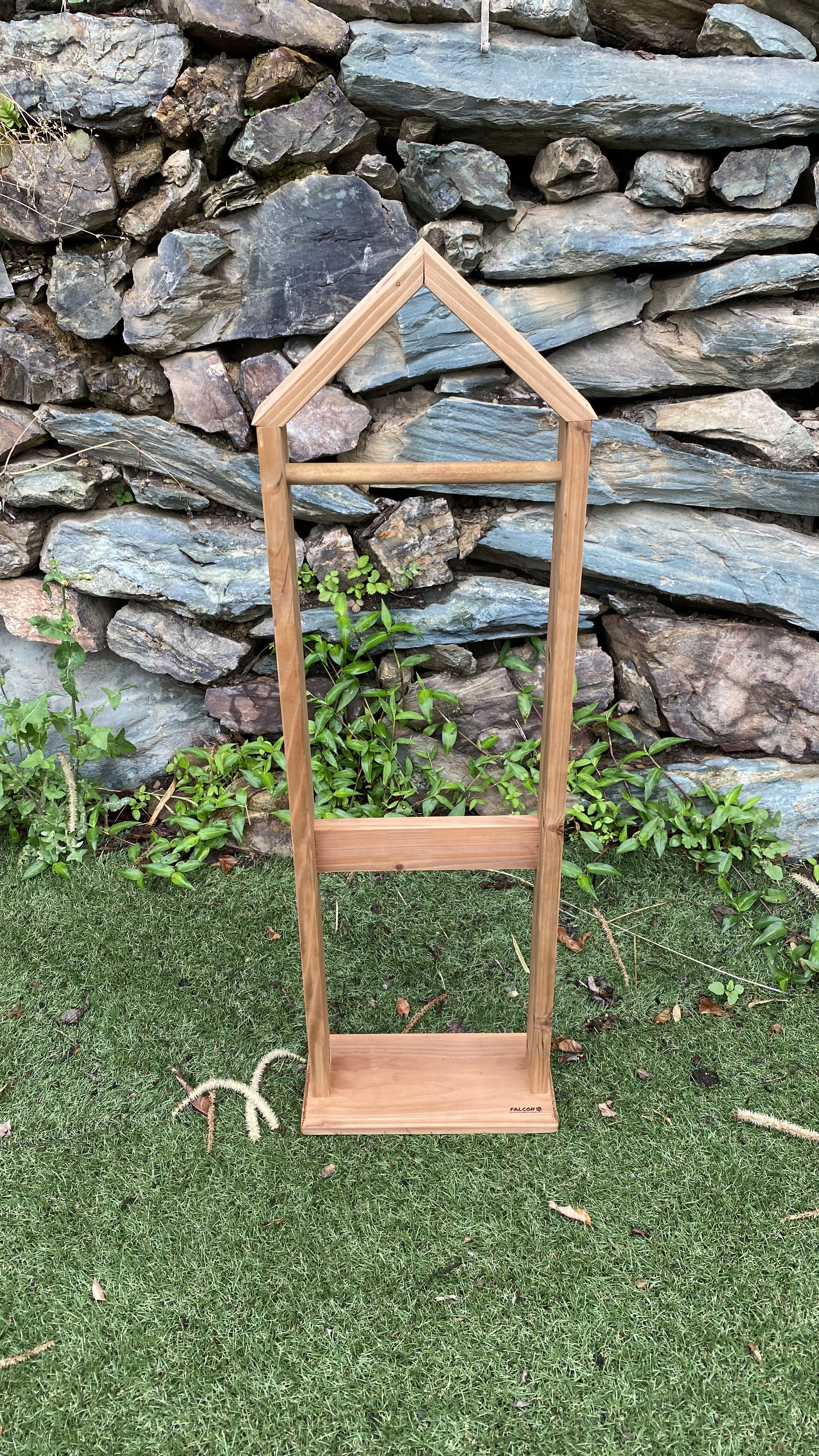 三角屋根の傘かけ オークカラーver. 【受注生産品】 傘立て 工房