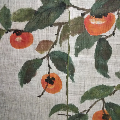 柿のれん サイズ 150×90㎝ その他インテリア雑貨 楽風 通販 14110137