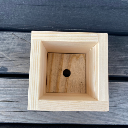 小さめ壺　木製箱入り 楽天市場】木製 フラワーベース 雑貨 インテリア 【名入れ 可能