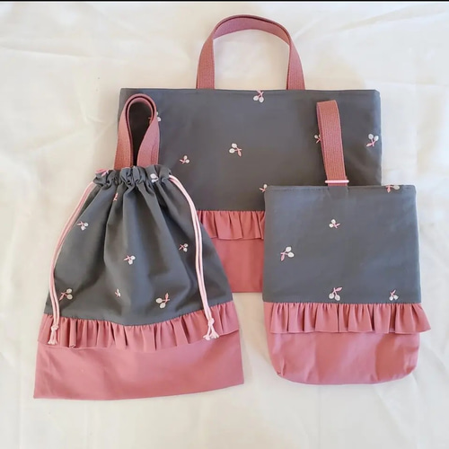 ぽー☾°ページ　入園入学セット　レッスンバック　お着替え袋　上履き袋 ぽー☾°ページ 入園入学セット レッスンバック お着替え袋 上履き袋