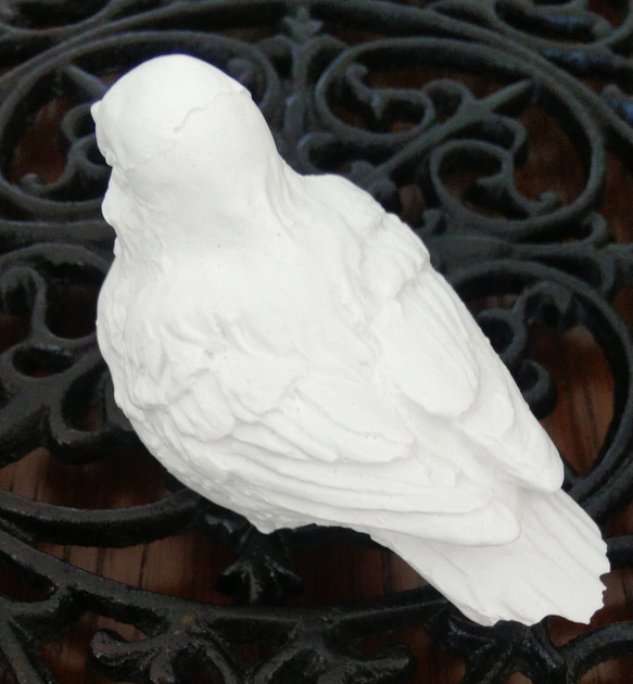 リリー・エデン「小鳥」 アロマストーン 石膏アロマストーン　サシェ　 8枚目の画像