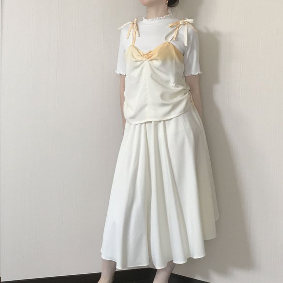 JIL SANDER キャミソール　ビスチェ　シルク　絹　イタリア製 JIL SANDER キャミソール ビスチェ シルク 絹 イタリア製