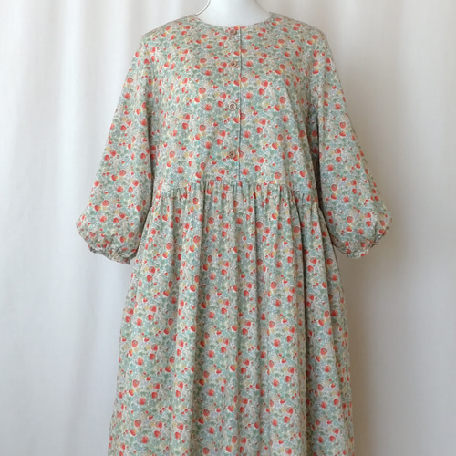 クラシックワンピース ミントグリーン ミントグリーンワンピース