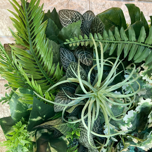 光触媒　人工観葉植物　ウォールグリーン　フェイク　フラワー　壁掛け303040 光触媒 観葉植物 壁掛け リアル フェイクグリーン 壁 人工観葉