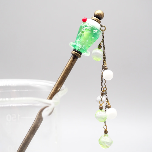 オリジナル・トンボ玉 かんざし25 オリジナル・トンボ玉 かんざし25 オリジナル・トンボ玉 かんざし25