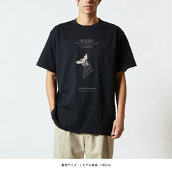 「Doberman_Black ver.」Tシャツ/送料込み 4枚目の画像