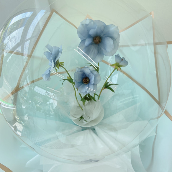 Balloon Flower 　Stand Bouquet　（スタンド ブーケ）【３Color】　バルーンギフト　 3枚目の画像