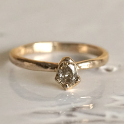 Teardrop diamond Ring 2枚目の画像