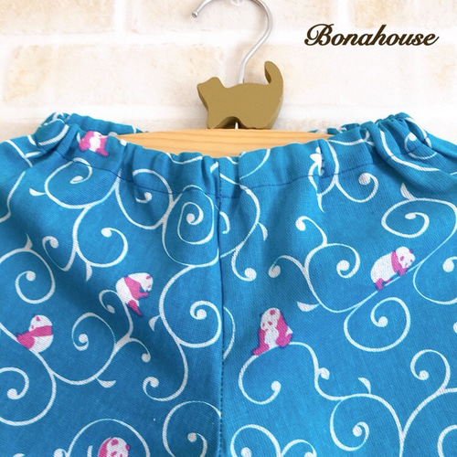 ☆SALE☆僅か！手ぬぐいパンツ〜Basic type〜「唐草パンダ」 子供服 