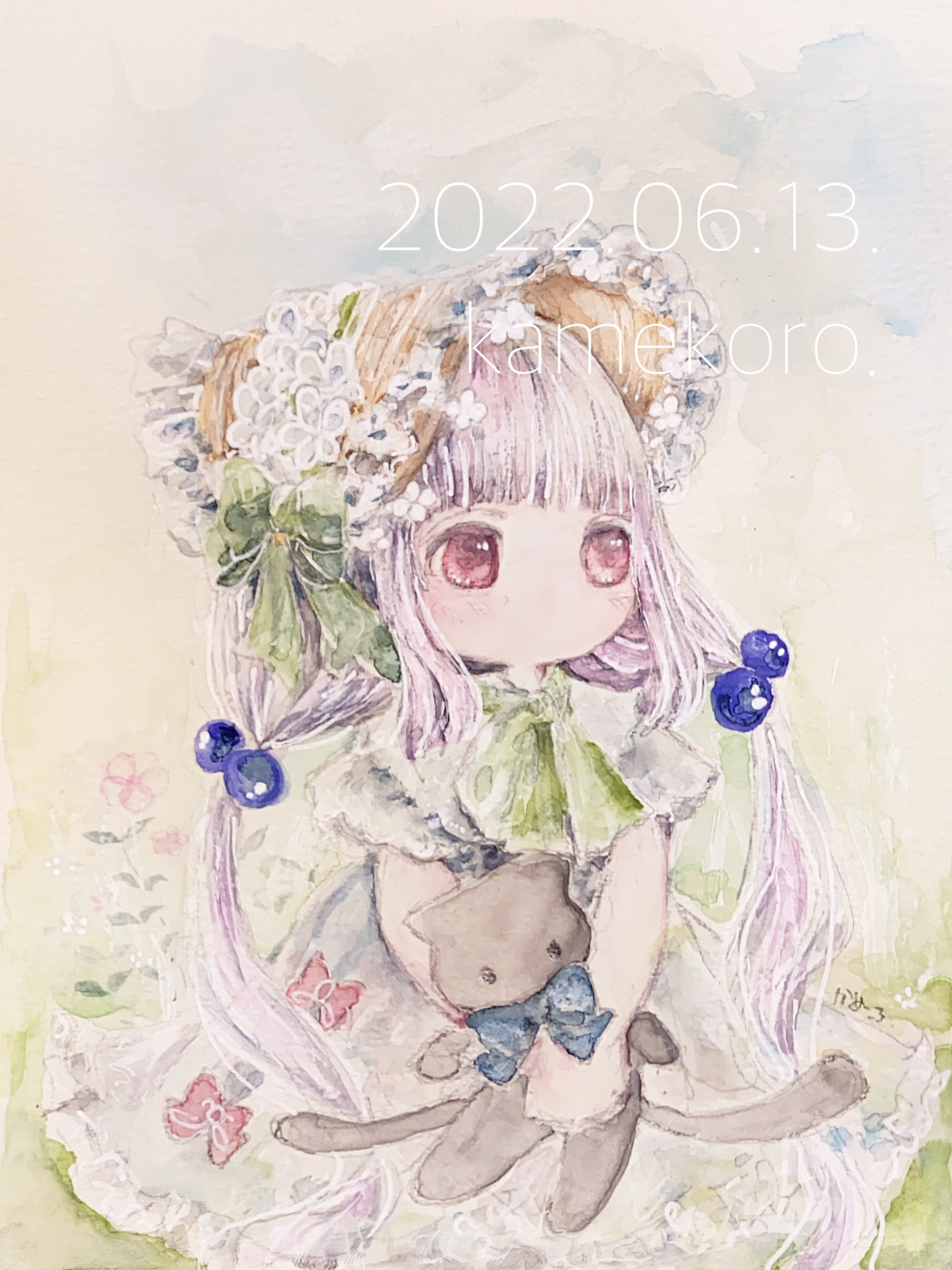 原画・黒猫ねこまた♪