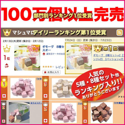 エスキィス 【無添加・無着色・無香料】 ギモーヴ 5種セット 生マシュマロ ギフト プレゼント ご自宅用 2枚目の画像