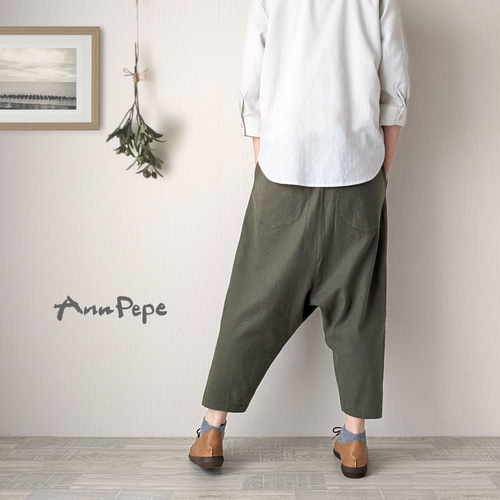 パンツ 8分丈サルエルバルーンパンツ メンズ レディース パンツ 8分丈サルエルバルーンパンツ メンズ レディース