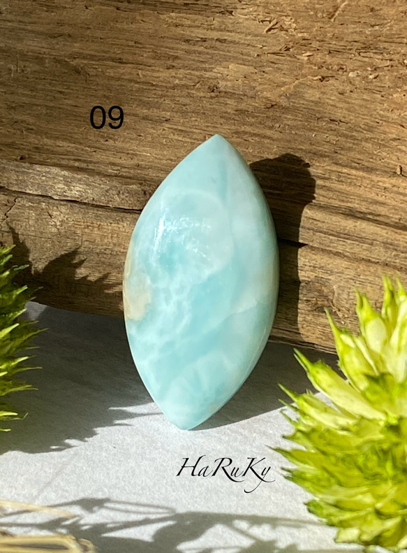 専用【極上,美品】ラリマールース　スクエア型　裸石　握り石　天然　原石　No.２ 極上,美品】ラリマールース スクエア型 裸石 握り石 天然 原石 No.2