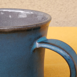 マグカップ　青いカップ　コーヒーカップ　贈り物　誕生日　プレゼント　お祝い 5枚目の画像