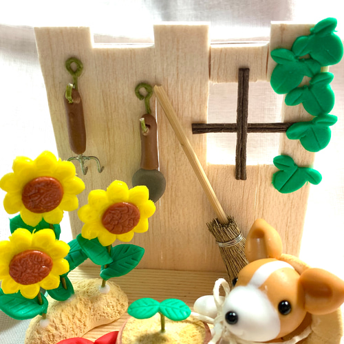 樹脂粘土ベビー&モールのワンちゃん 樹脂粘土ベビー&モールのワンちゃん
