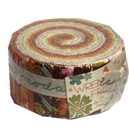 「Wrens & Friends」 ジェリーロール カットクロス moda 生地 Gina Martin