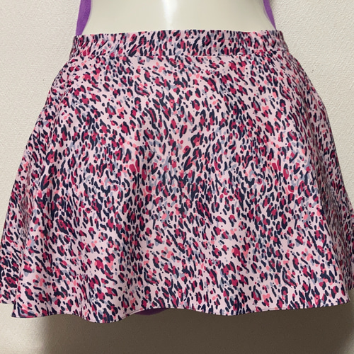 リージャ テニススカート ピンク・ネイビー デザイン LiftSkortリフト