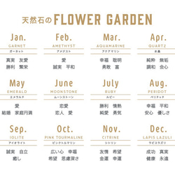 9月生まれの方へ　誕生月の天然石 flower dome　-IOLITE- 6枚目の画像