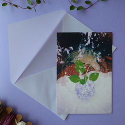 ポストカード】5枚セット 第一集 抽象画 線画 アート インテリアに