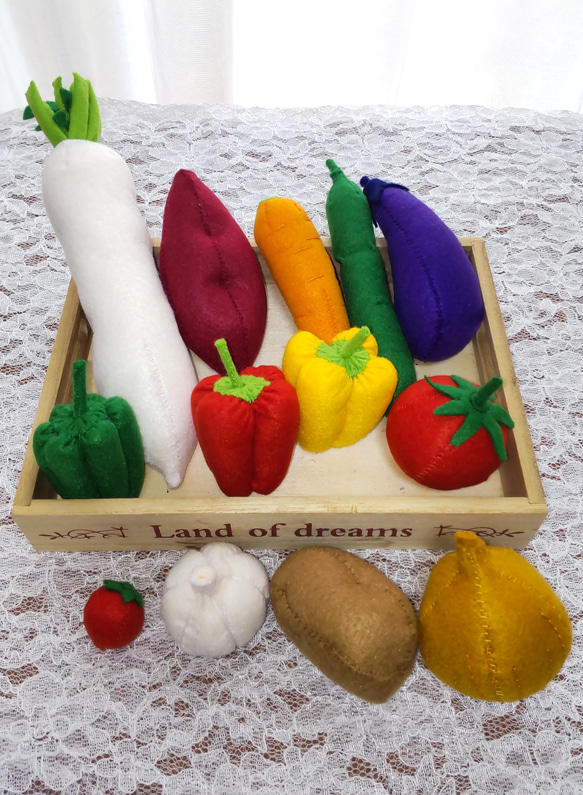 フェルト野菜☆色んな色♪ | Shop at Mercari from Japan! | Buyee