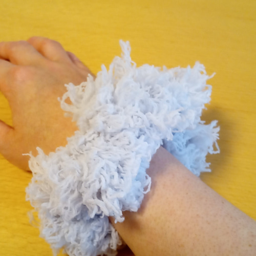 ★売り切れ★もこもこシュシュ★No.79★ ☆売り切れ☆もこもこシュシュ☆No.79☆