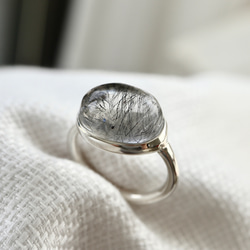 レピドロクロサイトin quartz ring 6枚目の画像