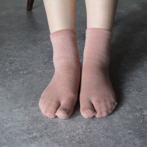 草木染＊足袋socks TABI　〔5colors〕 9枚目の画像