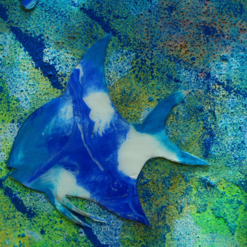 アート作品 アクリル画 命溢れる深海の生き物たちC 大きめキャンバス 61PczUR+zKL._AC_UL210_SR210,