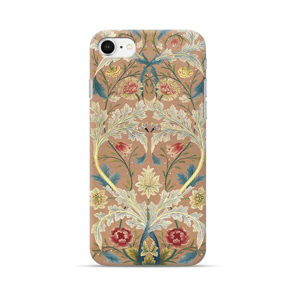 【莫里斯圖案精選】iPhone手機殼 William Morris 花卉刺繡面板 第6張的照片