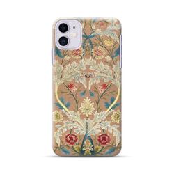 【モリス柄最多の品揃え】iPhoneケース　ウィリアム・モリス　Panel of floral embroidery 4枚目の画像