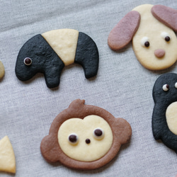 ペンギン（２色クッキー）クッキー型・クッキーカッター 2枚目の画像
