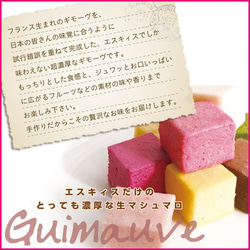 エスキィス 【無添加・無着色・無香料】 ギモーヴ  チョコベリー 5個入り 生マシュマロ プレゼント ギフト ご自宅用 3枚目の画像