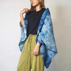 Momonga Bolero/藍色斑駁/三河紡織 第2張的照片