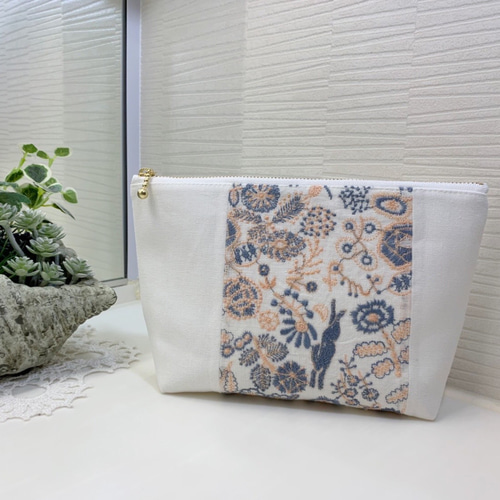 ミナペルホネン　セレブレイト　ハンドメイドバッグ ハンドメイド ミナペルホネン ミニリュックポーチ セレブレイト