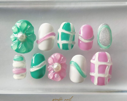 カラフルネイル 2f4f8d4105b7c05725b34df92f7fc2