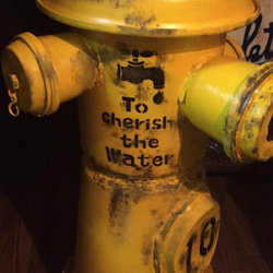商標登録済みオリジナル(^_^)ハンドメイド消火栓風立水栓カバー^ - ^ 2枚目の画像